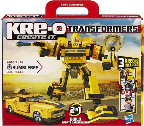 Amazon.com: KRE-O Transformers Bumblebee Construction Set (36421) : Toys & Games