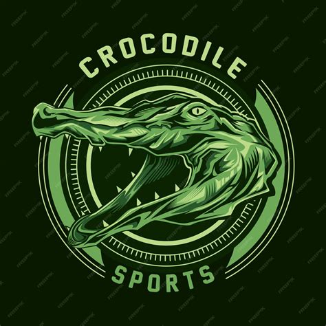 Premium Vector | Crocodile Head Logo Vector