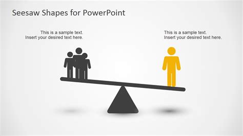 Seesaw Shape Diagrams for PowerPoint - SlideModel