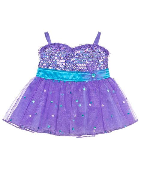 Purple & Turquoise Sequin Dress | Build-A-Bear Workshop | Build a bear outfits, Bear outfits ...