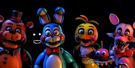 Download Five Nights At Freddy's Characters Pictures 1920 X 972 | Wallpapers.com