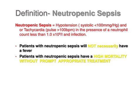 PPT - Neutropenic Fever PowerPoint Presentation, free download - ID:6978268