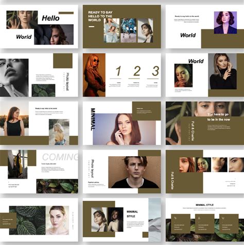 2 in 1 Creative Fashion Presentation Template – Original and High Quality PowerPoint Templates