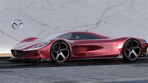 Designer Imagines Mazda RX-10 Vision Longtail Supercar For Le Mans