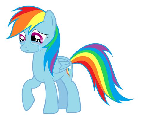 Sad Rainbow Dash by TheRockinStallion on DeviantArt