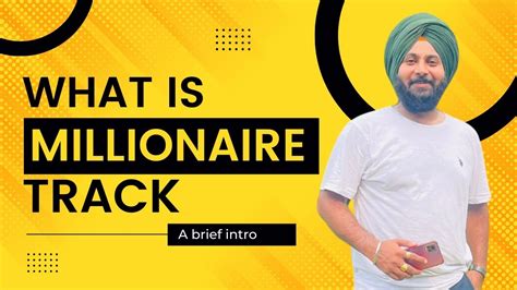 What Is Millionaire Track?||Millionaire track|| #millionairetrack #affiliatemarketing - YouTube