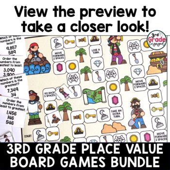 3rd Grade Place Value Games Bundle by 3rd Grade Engaged | TPT