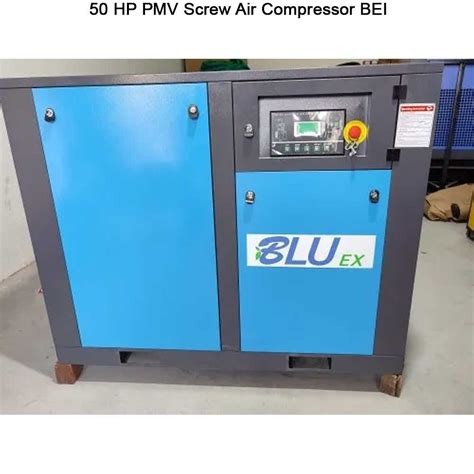 BEI 50 HP PMV 50HP -Screw Air Compressor at Rs 435000 | Rotary Screw ...