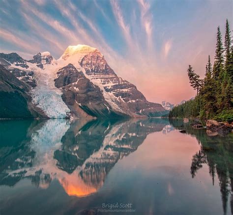 Mount Robson, Berg Lake Trail A Whole New World, British Columbia, Mount Rainier, Trail ...