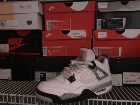 Air Jordan 4 White Cement | Kixify Marketplace