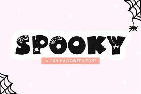 Spooky - A Fun Halloween Font