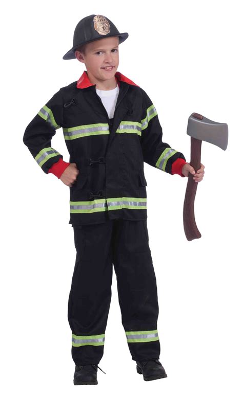 Kids Boys Fireman Costume | $30.99 | The Costume Land