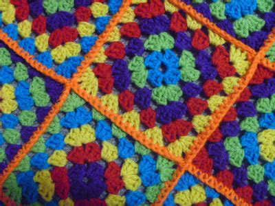 Hooked On Rainbows: Rainbow Granny Square Blanket- First Crochet Project