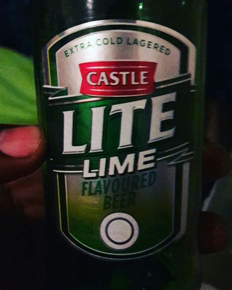 Castle Lite Lime from South Africa. | Flavored beer, Lime, Mountain dew