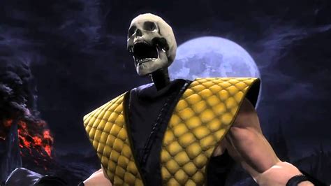 Mortal Kombat Scorpion Unmasked