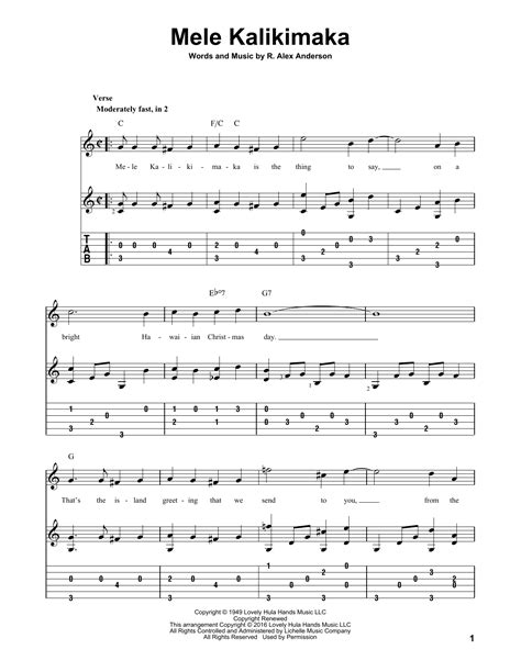 Mele Kalikimaka | Sheet Music Direct