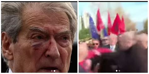 Nigerians React As Thug Punches Former Albanian President Sali Berisha ...