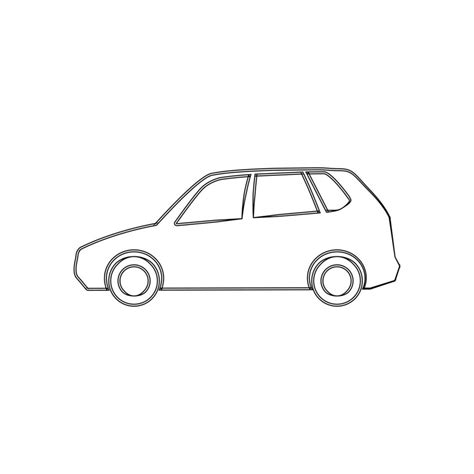 Car line icon vector illustration 20404258 Vector Art at Vecteezy