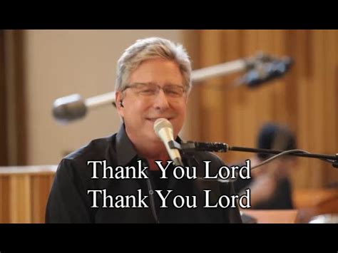 Thank you Lord (with lyrics) by Don Moen Chords - Chordify