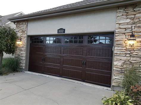 Minwax Gel Stain Color Hickory On White Garage Door For Faux | Faux ...