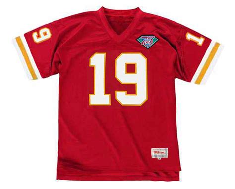 JOE MONTANA | Kansas City Chiefs 1994 Wilson Throwback NFL Football Jersey