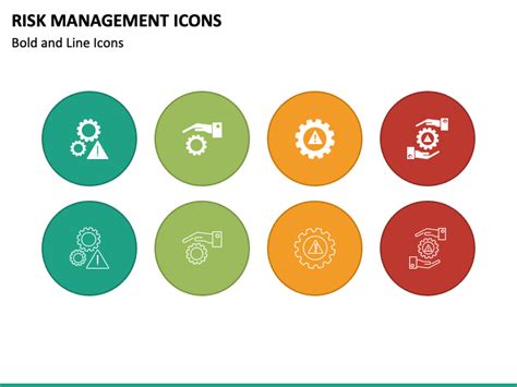 Risk Management Icons PowerPoint Template - PPT Slides