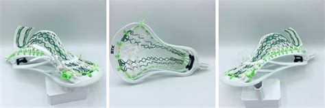 STX Duel II Stringing Pattern With STX Memory Mesh | Lacrosse Stringing Patterns