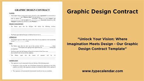 Free Printable Graphic Design Contract Templates [PDF, Word]