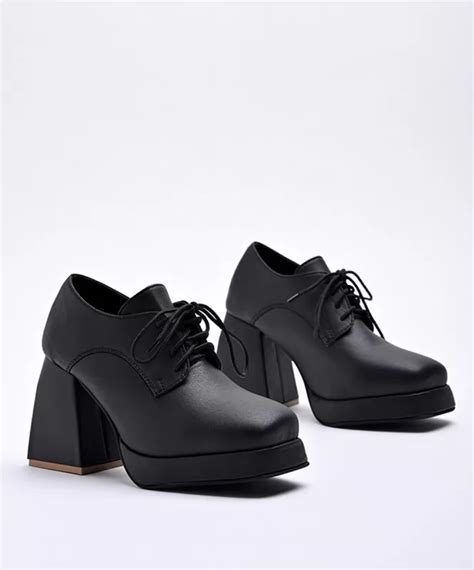 The classy black platform shoes | Street Style Store | SSS