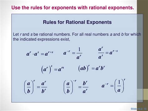 PPT - 10.2 Rational Exponents PowerPoint Presentation, free download ...