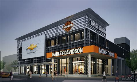 Harley-Davidson – Chevrolet Showroom - Designhub | Designhub