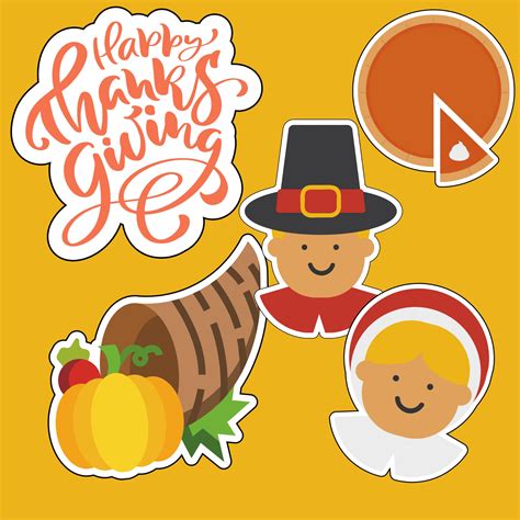 THANKSGIVING Sticker Pack sticker sheet cheap sticker | Etsy