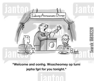 after dinner speaker cartoons - Humor from Jantoo Cartoons