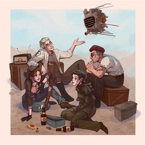 Fallout New Vegas has the best companions ever by AllyEdFrown on DeviantArt