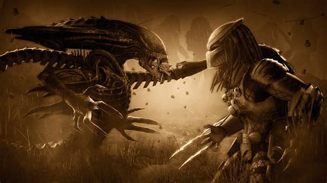 Aliens vs predator computer background - Cool , Alien Predator HD ...