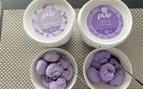 Ube and Ube Macapuno Ice Cream from Pulo Cuisine | Corinthian Distributors