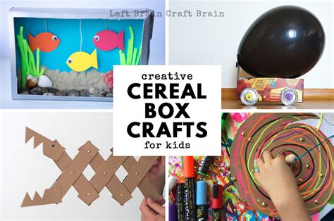 30+ Super Creative Cereal Box Crafts and Projects for Kids - Left Brain ...