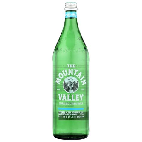 The Mountain Valley Sparkling Spring Water, 33.8 oz - Walmart.com - Walmart.com