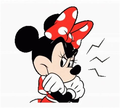 Mad Minnie Mouse GIF - Mad Minnie Mouse Hmpf - Discover & Share GIFs