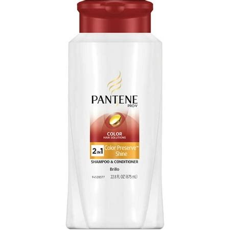 Pantene Pro-V Color Preserve Shine 2-in-1 Shampoo and Conditioner 22.8 Fl Oz - Walmart.com