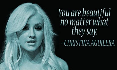 Christina Aguilera Quotes