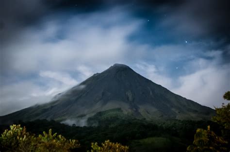 Wanderlust Wednesday - A Rare View of the Arenal Volcano - Over Yonderlust