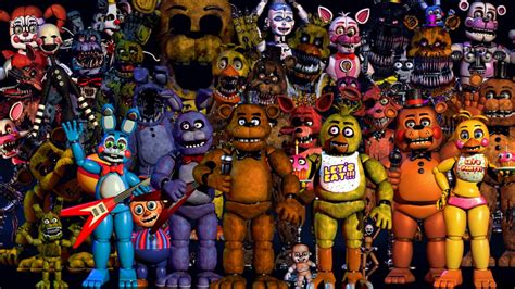 Fnaf Cast (Now with Sister Location) : r/fivenightsatfreddys