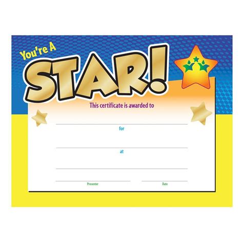 Certificate clipart certificate star, Certificate certificate star ...