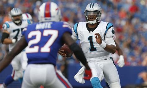 Cam Newton shares highlights from first Panthers 2018 preseason game