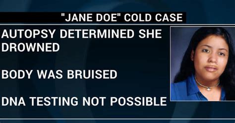 Was "Jane Doe" a murder victim? - CBS News