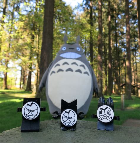 My Neighbor Totoro & Soot Sprites | wiredforlego | Flickr