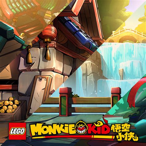 ArtStation - Lego Monkie Kid - Season 2 BGs