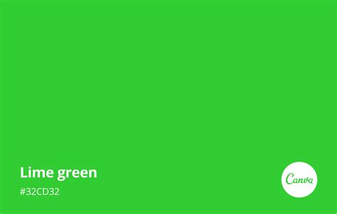 Lime Green Meaning, Combinations and Hex Code - Canva Colors