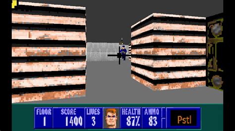 Wolfenstein 3D Level Mod Beta - YouTube